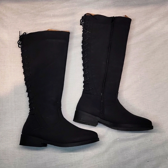 Olivia Miller tall boots back sce up - Picture 2 of 7